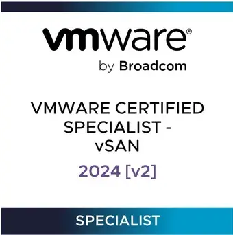 VMware - vSAN Specialist - 2024 - Badge01